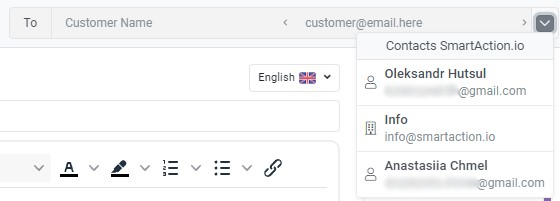 Send email to